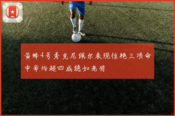 黄蜂4号秀克尼佩尔表现惊艳三项命中率均超四成稳如老将